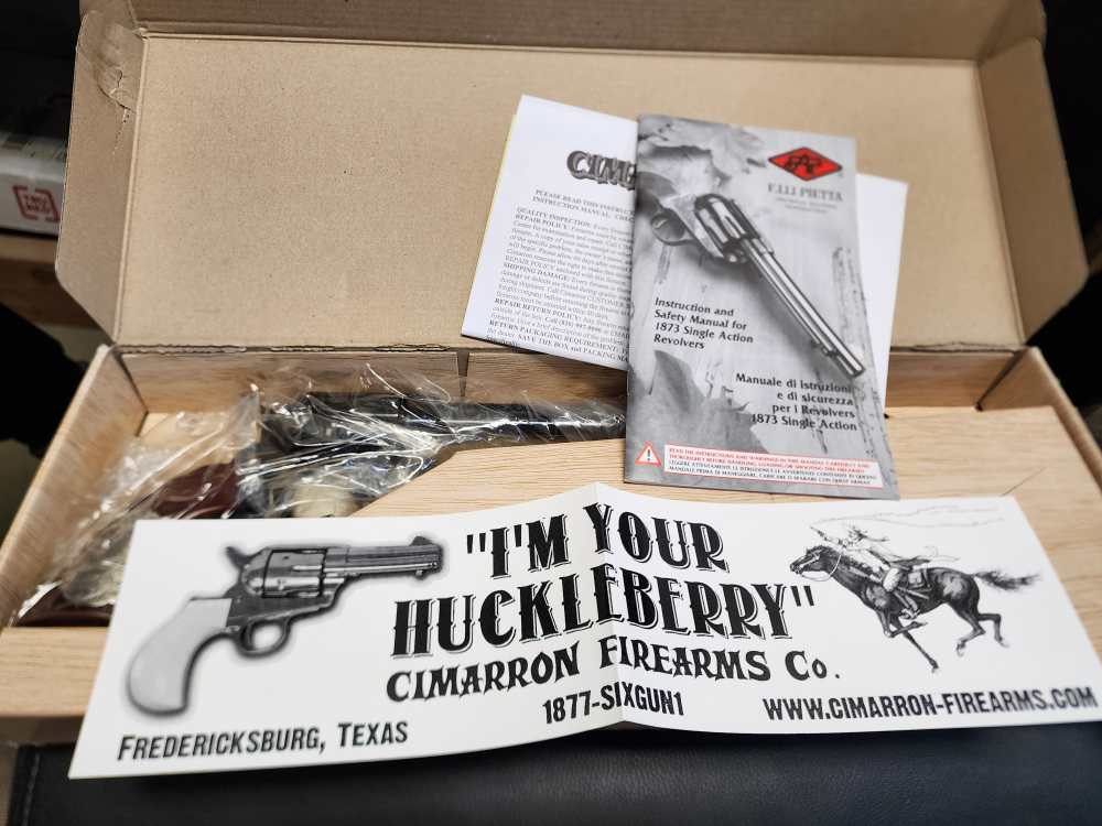NEW! CIMARRON WYATT EARP BUNTLINE SAA .45LC 10" OLD MODEL CASE HARD COLT LC-img-3