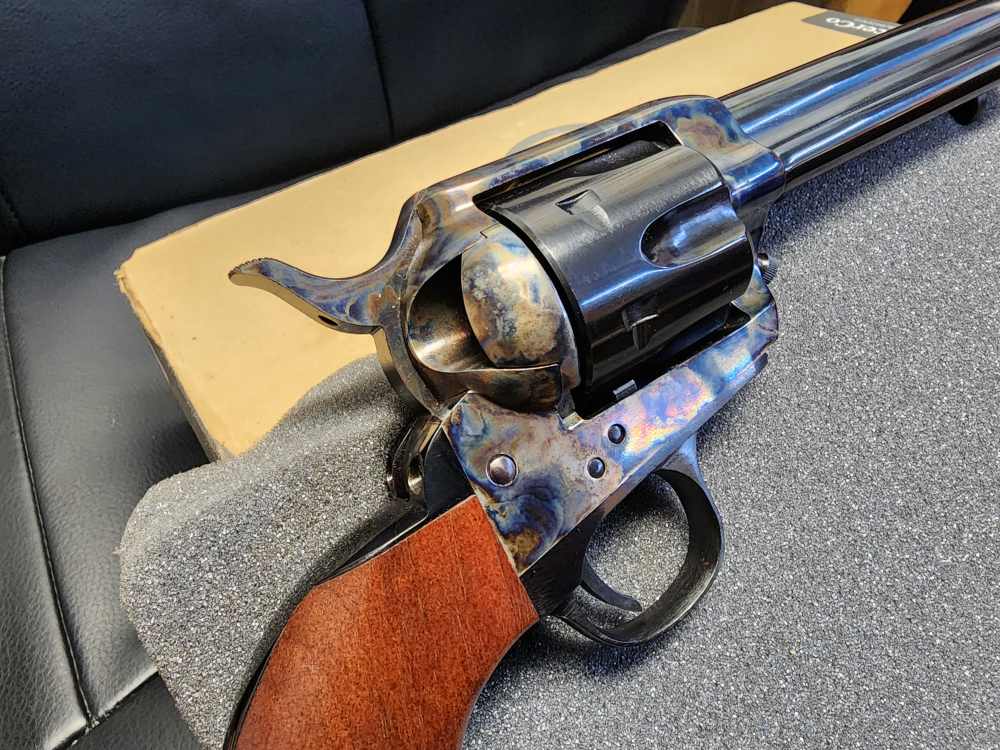 NEW! CIMARRON WYATT EARP BUNTLINE SAA .45LC 10" OLD MODEL CASE HARD COLT LC-img-9