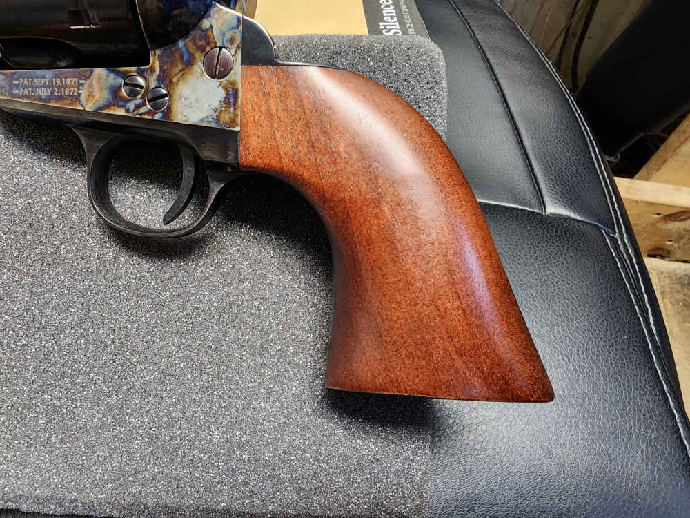 NEW! CIMARRON WYATT EARP BUNTLINE SAA .45LC 10" OLD MODEL CASE HARD COLT LC-img-14