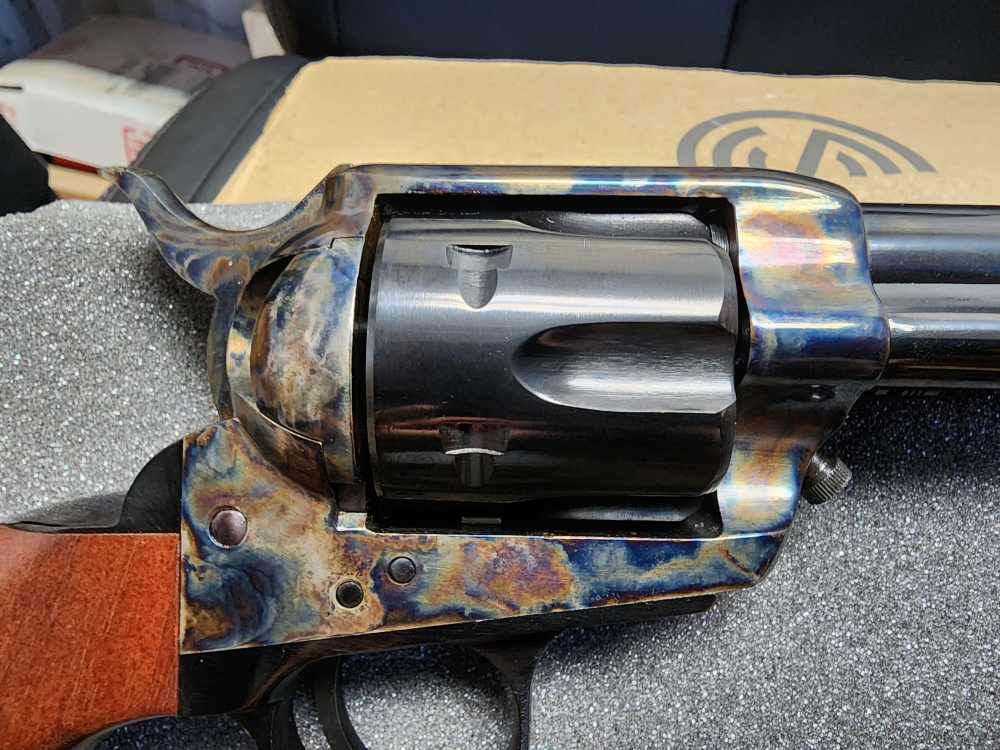 NEW! CIMARRON WYATT EARP BUNTLINE SAA .45LC 10" OLD MODEL CASE HARD COLT LC-img-8
