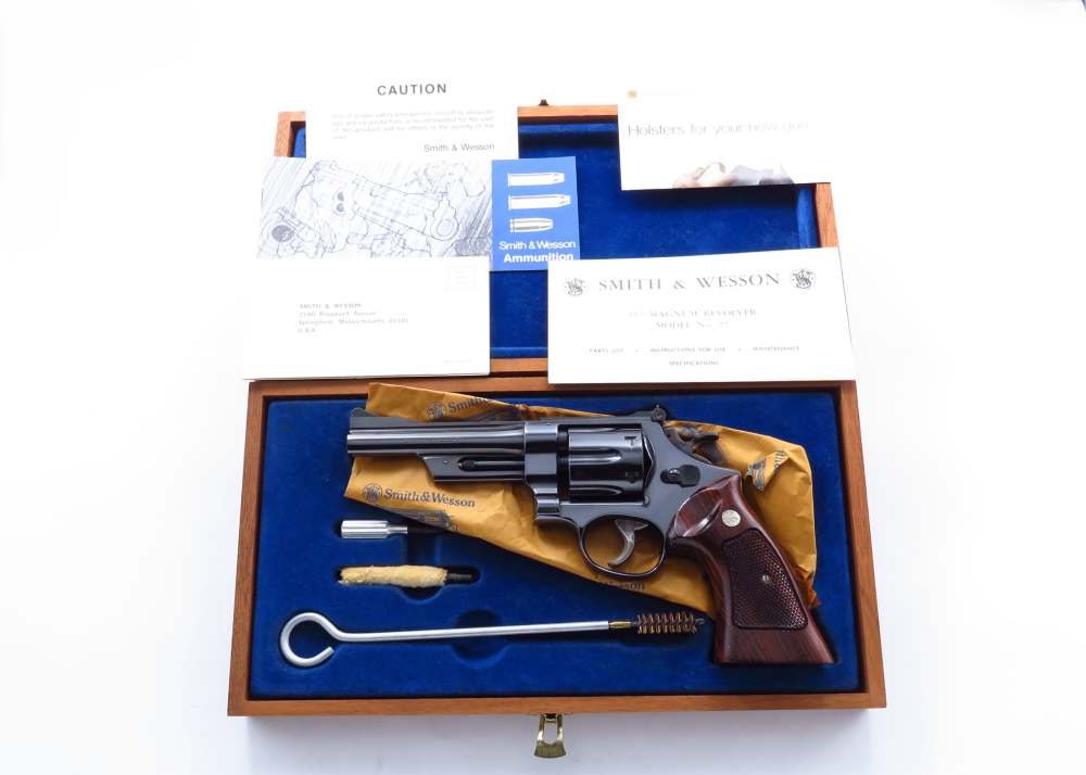 LAST 1! COVETED 5" FBI LENGTH BBL 1977 S&W 27-2 Master Blue Very Nice W/BOX-img-49