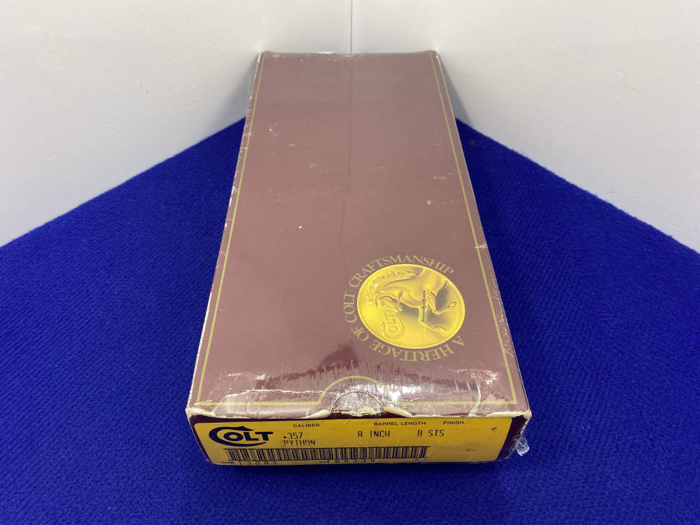 1989 -VINTAGE- Colt Python 357mag 8