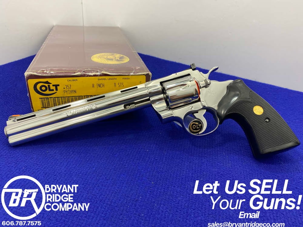 1989 -VINTAGE- Colt Python 357mag 8
