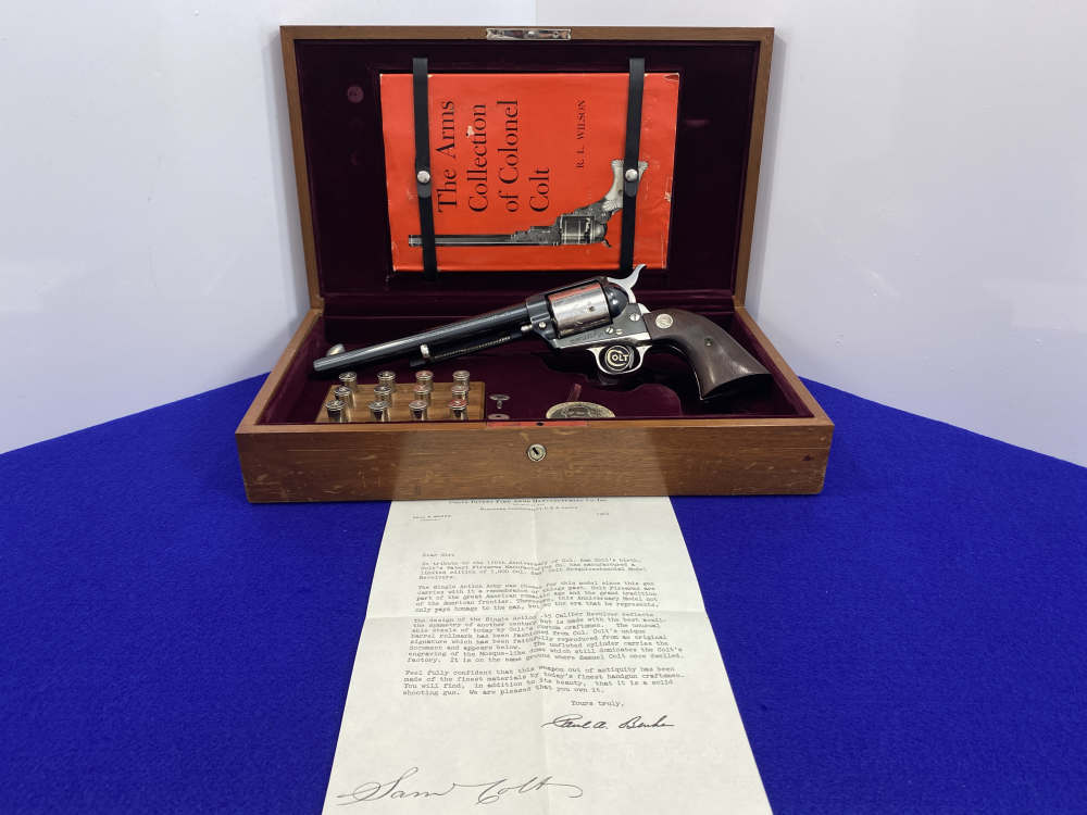 1964 Colt Single Action Army .45 *SAM COLT SESQUICENTENNIAL* 1 of