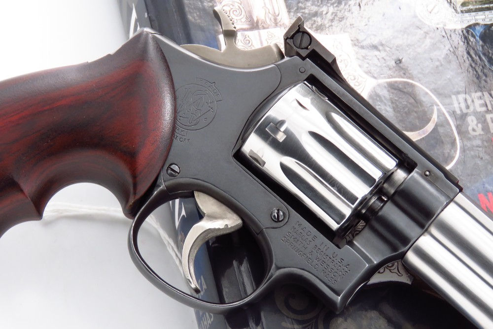 ONE OF A KIND S&W Model 17-3 10 Shot Pinto Stainless Full Lug 617 Hybrid -img-4