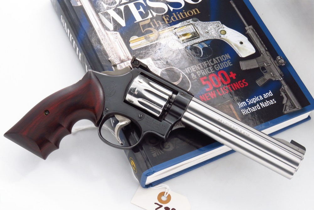 ONE OF A KIND S&W Model 17-3 10 Shot Pinto Stainless Full Lug 617 Hybrid -img-0