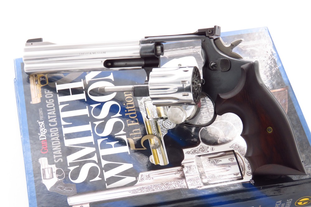 ONE OF A KIND S&W Model 17-3 10 Shot Pinto Stainless Full Lug 617 Hybrid -img-45