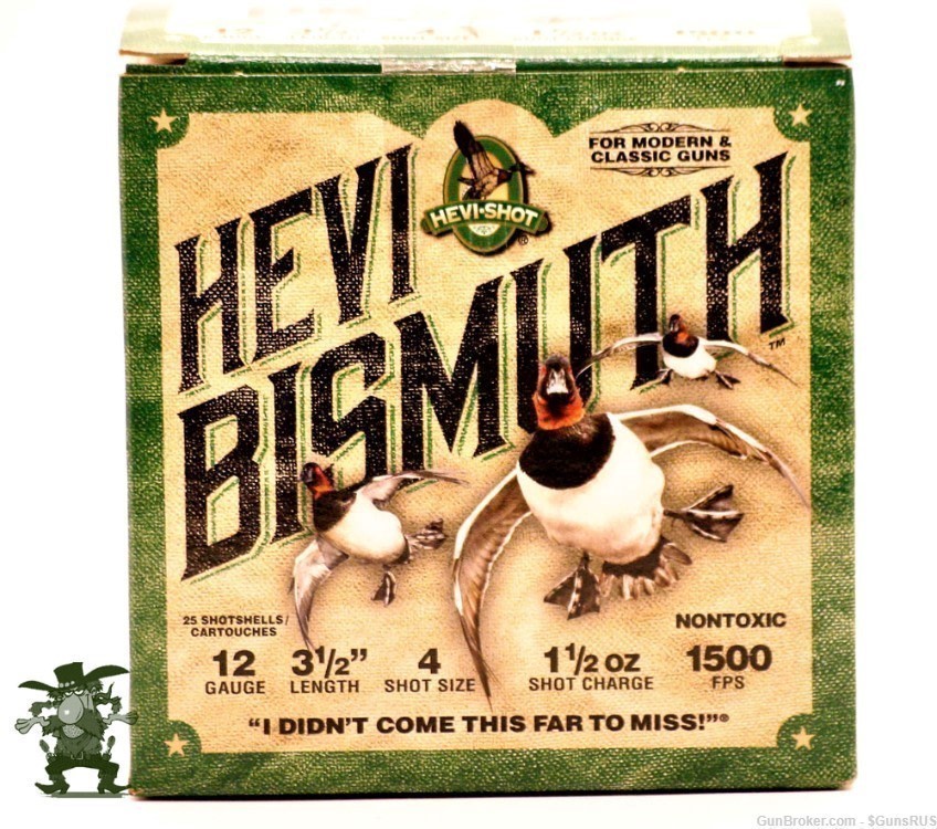 HEVI BISMUTH 12 GA 3½
