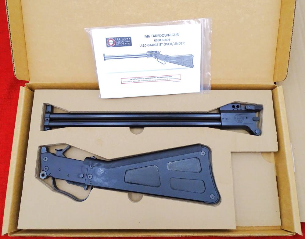 TPS Arms M6 Takedown O/U 410ga Survival Shotgun NEW FREE S/H - Over ...