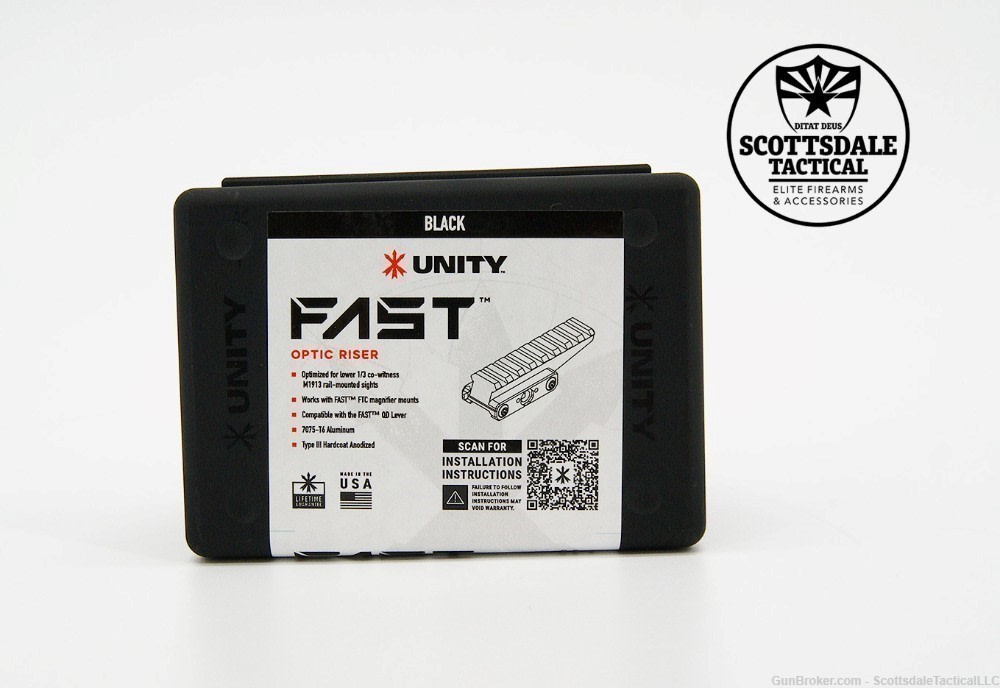 Unity Tactical FAST Optic Riser - Scope Accessories & Parts at ...