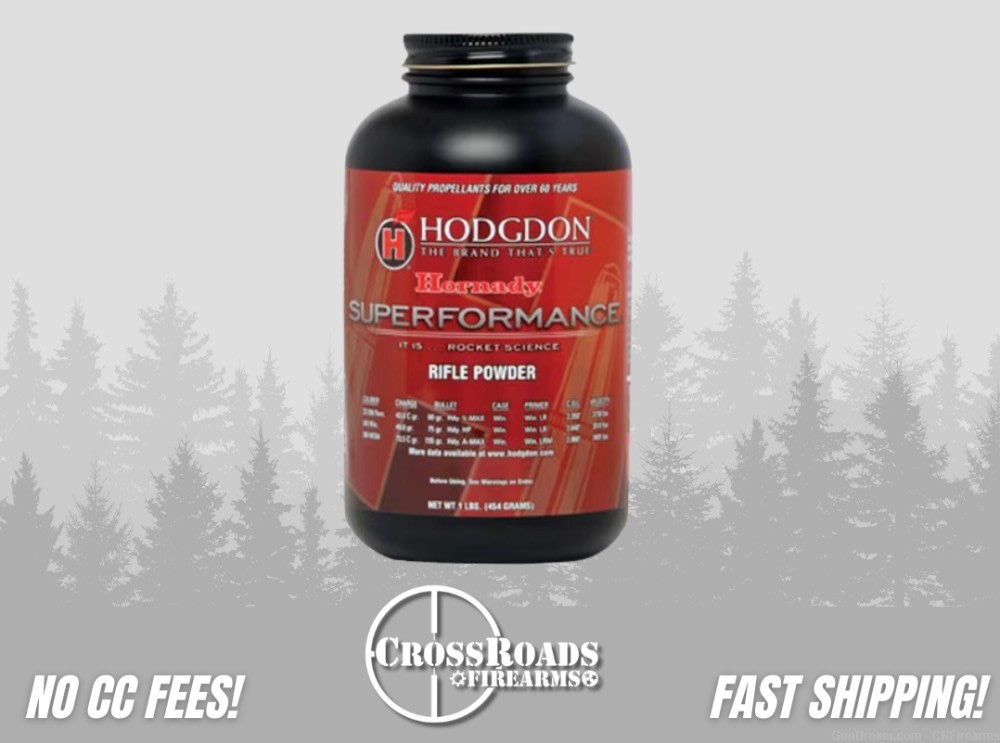 Hodgdon Hornady Superformance Smokeless Gun Powder - Reloading Powder ...