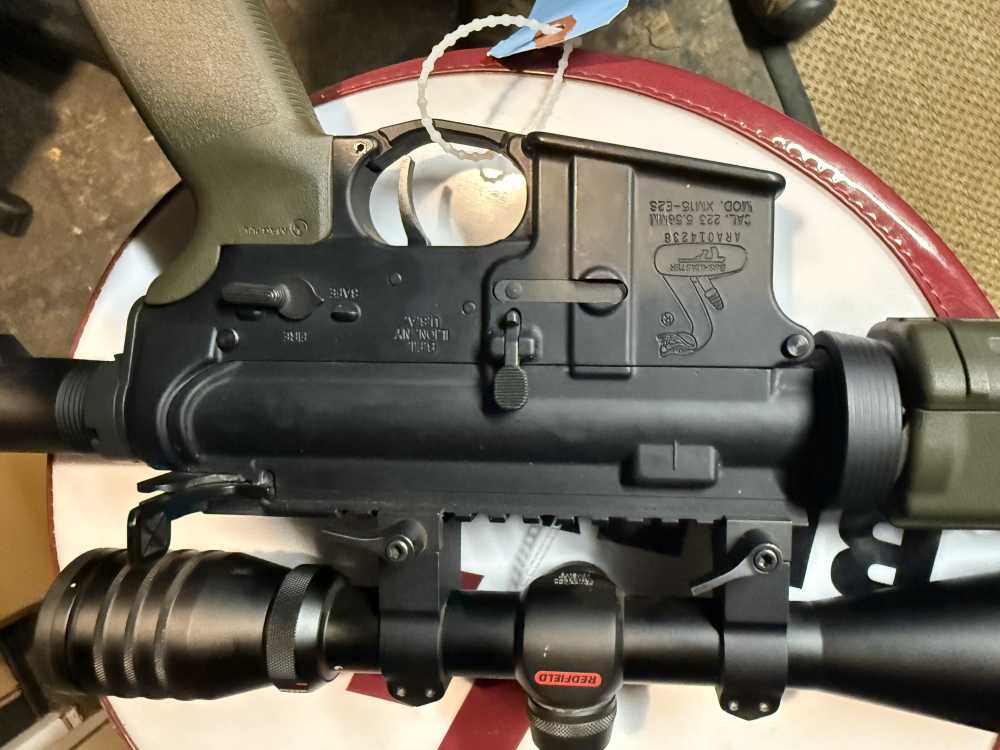 BUSHMASTER XM-15 556 NATO AR RIFLE WITH SCOPE - Semi Auto Rifles at ...