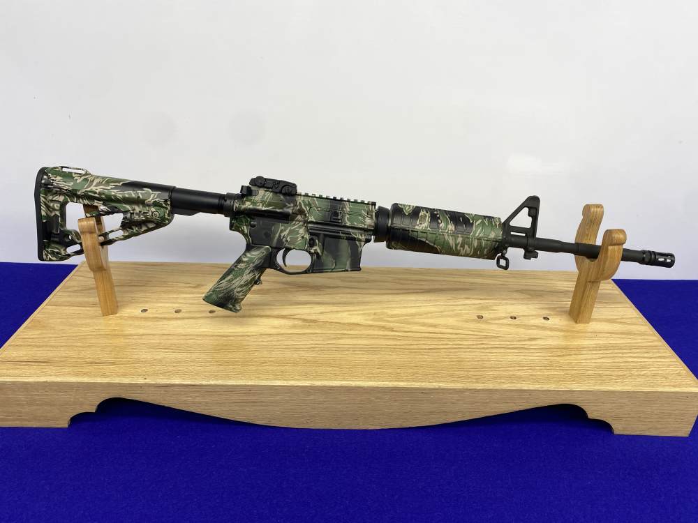Colt M4 Carbine 5.56mm 16" *RARE VIETNAM TIGER STRIPE CAMO DIPPED FINISH*-img-6