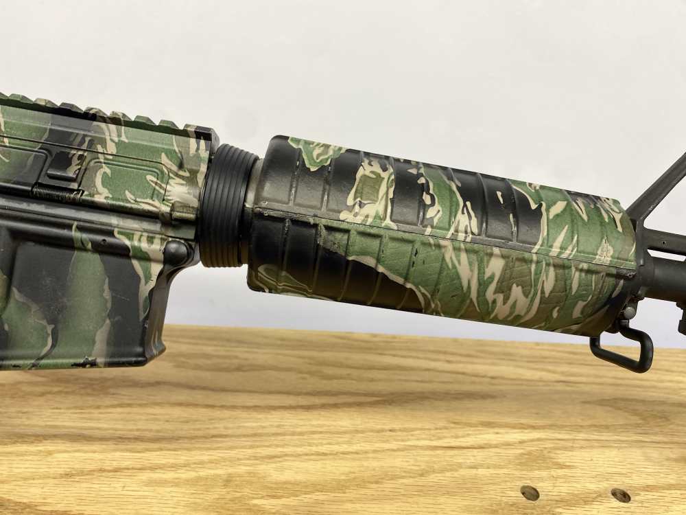 Colt M4 Carbine 5.56mm 16" *RARE VIETNAM TIGER STRIPE CAMO DIPPED FINISH*-img-11