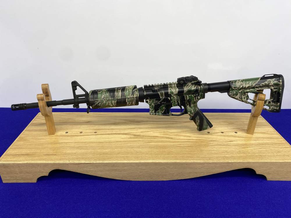 Colt M4 Carbine 5.56mm 16" *RARE VIETNAM TIGER STRIPE CAMO DIPPED FINISH*-img-20