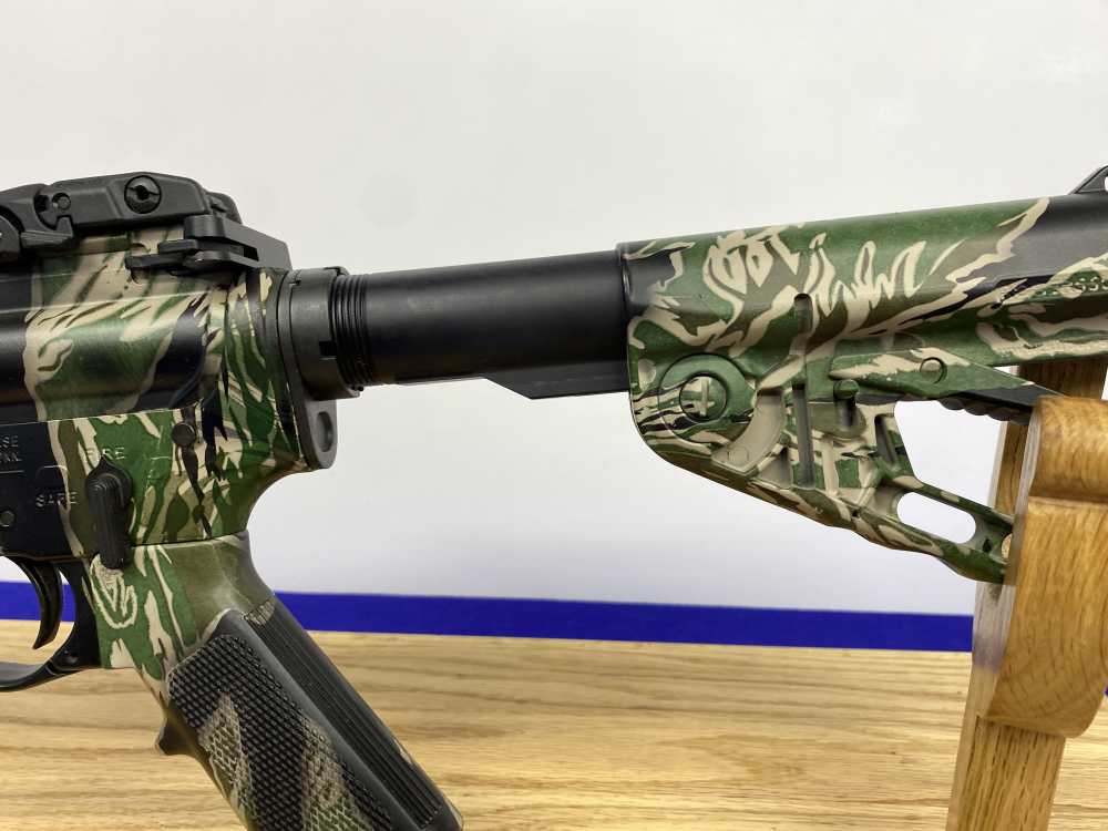 Colt M4 Carbine 5.56mm 16" *RARE VIETNAM TIGER STRIPE CAMO DIPPED FINISH*-img-22