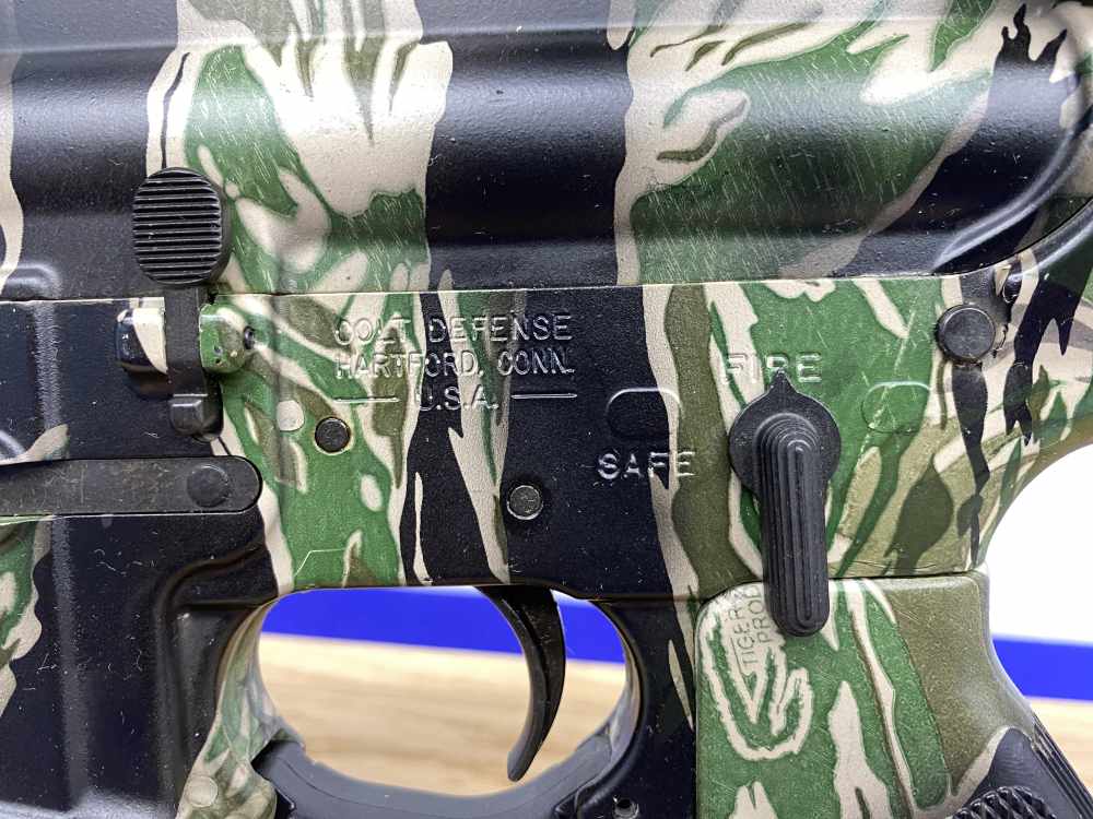 Colt M4 Carbine 5.56mm 16" *RARE VIETNAM TIGER STRIPE CAMO DIPPED FINISH*-img-29