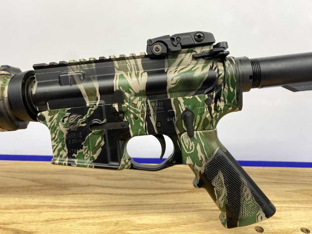 Colt M4 Carbine 5.56mm 16" *RARE VIETNAM TIGER STRIPE CAMO DIPPED FINISH*-img-23