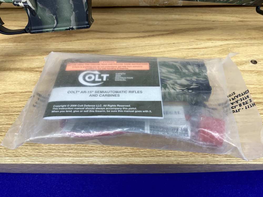 Colt M4 Carbine 5.56mm 16" *RARE VIETNAM TIGER STRIPE CAMO DIPPED FINISH*-img-4