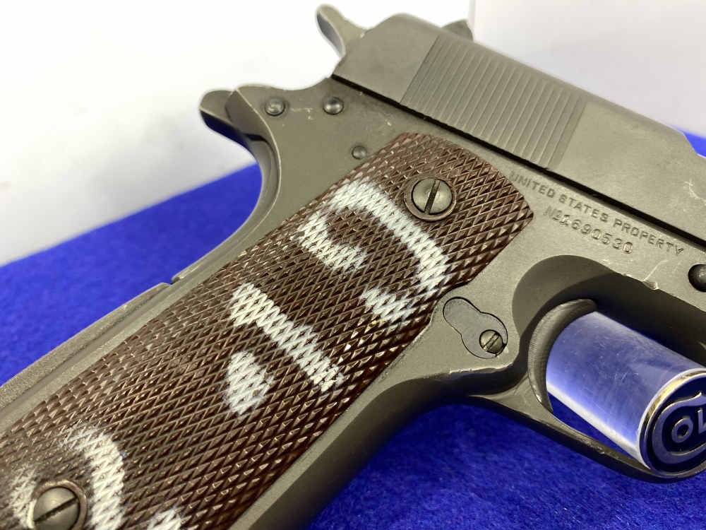 1944 Colt 1911A1 .45 Park 5" *SOUGHT-AFTER CMP MODEL* "GDH" Inspector Stamp-img-22