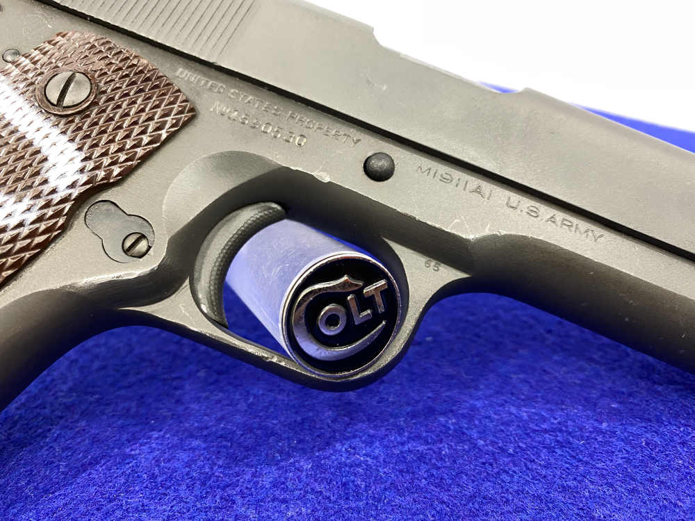 1944 Colt 1911A1 .45 Park 5" *SOUGHT-AFTER CMP MODEL* "GDH" Inspector Stamp-img-27