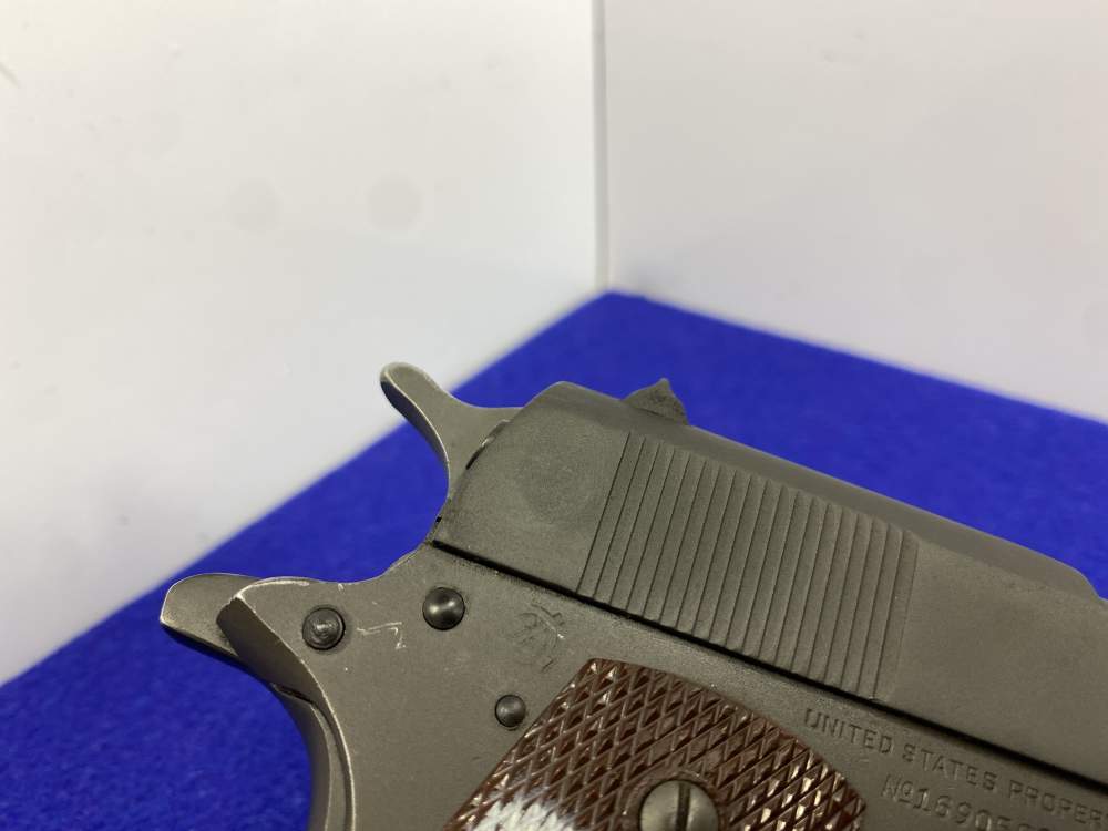 1944 Colt 1911A1 .45 Park 5" *SOUGHT-AFTER CMP MODEL* "GDH" Inspector Stamp-img-24