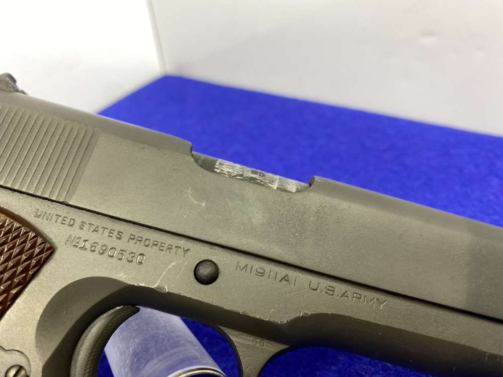 1944 Colt 1911A1 .45 Park 5" *SOUGHT-AFTER CMP MODEL* "GDH" Inspector Stamp-img-28