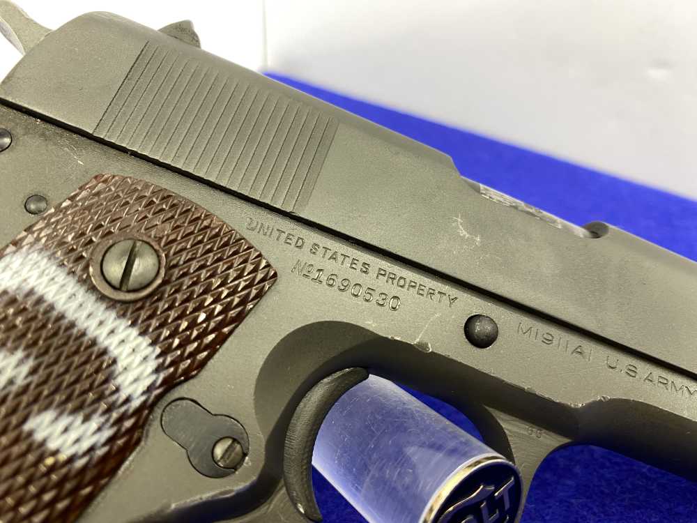 1944 Colt 1911A1 .45 Park 5" *SOUGHT-AFTER CMP MODEL* "GDH" Inspector Stamp-img-26