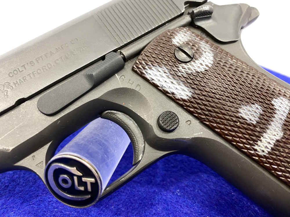 1944 Colt 1911A1 .45 Park 5" *SOUGHT-AFTER CMP MODEL* "GDH" Inspector Stamp-img-12