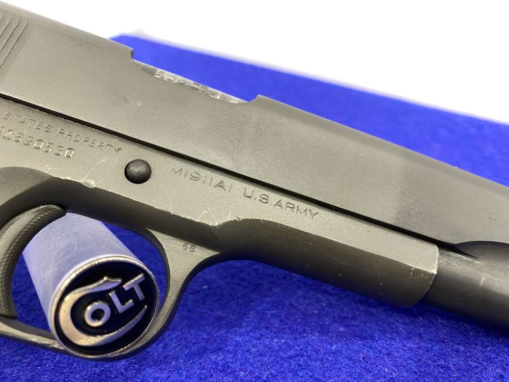 1944 Colt 1911A1 .45 Park 5" *SOUGHT-AFTER CMP MODEL* "GDH" Inspector Stamp-img-29