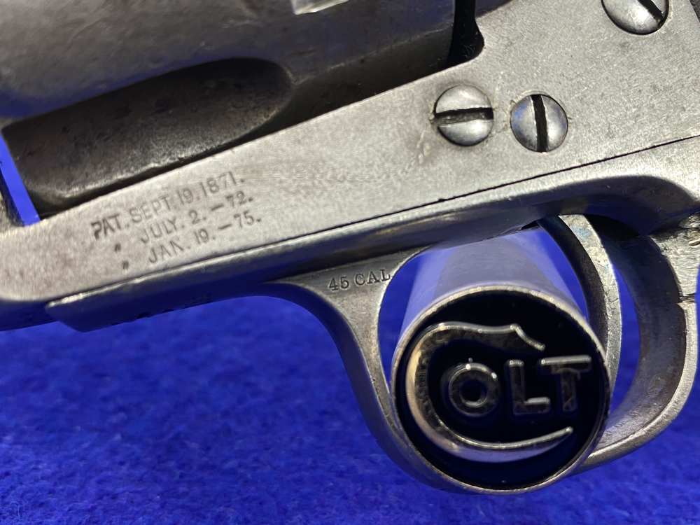 1880 Colt Single Action Army .45 *U.S. GOVERNMENT BUY BACK* "C" Stamped -img-25