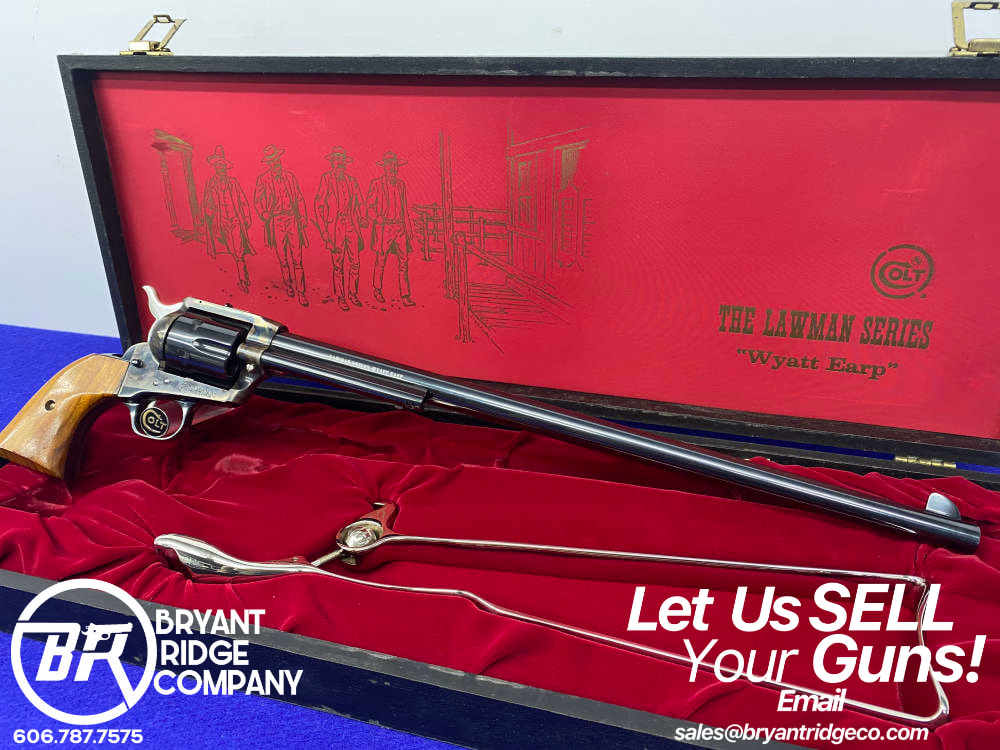 1970 Colt Single Action Army .45 *LAWMAN SERIES - WYATT EARP* -350 of 500--img-0