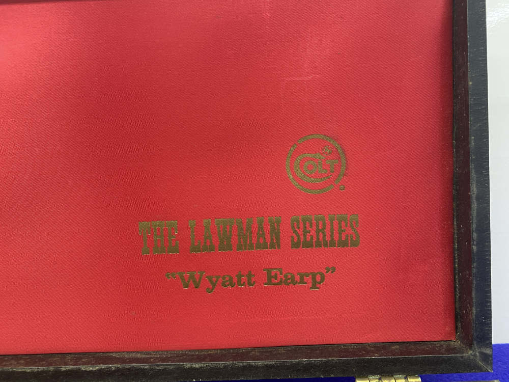 1970 Colt Single Action Army .45 *LAWMAN SERIES - WYATT EARP* -350 of 500--img-8