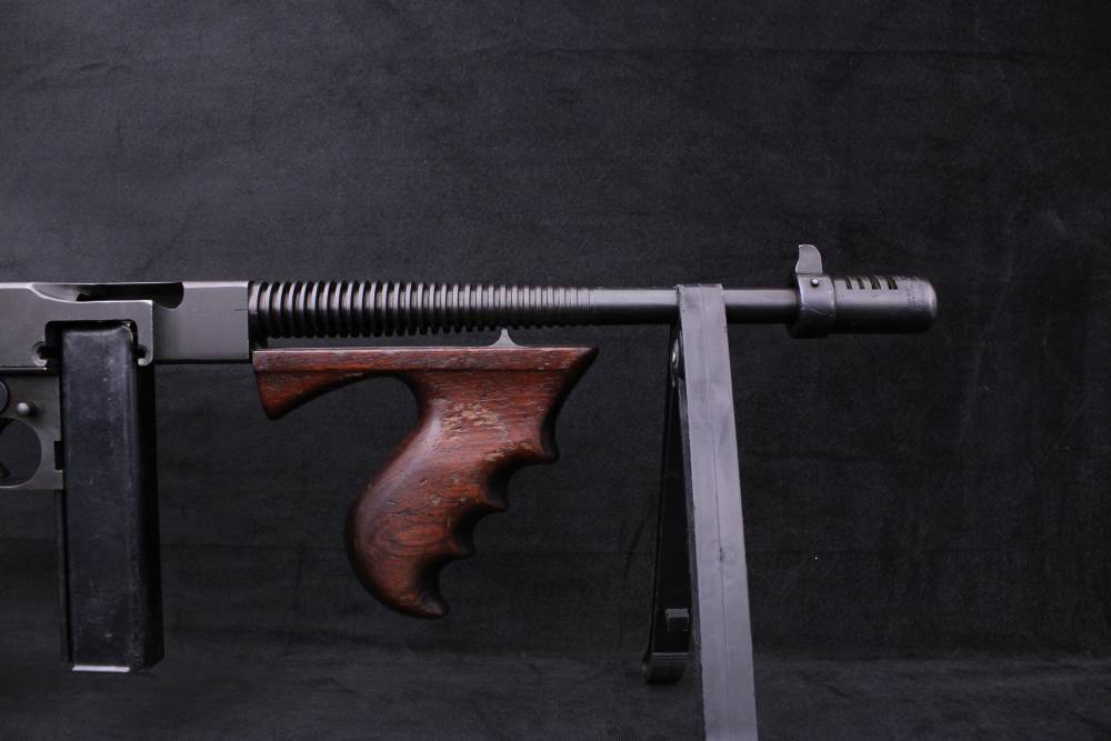 1941 Transferable Savage 1928A1 Thompson Submachine Gun 45 ACP Bridgeport-img-8