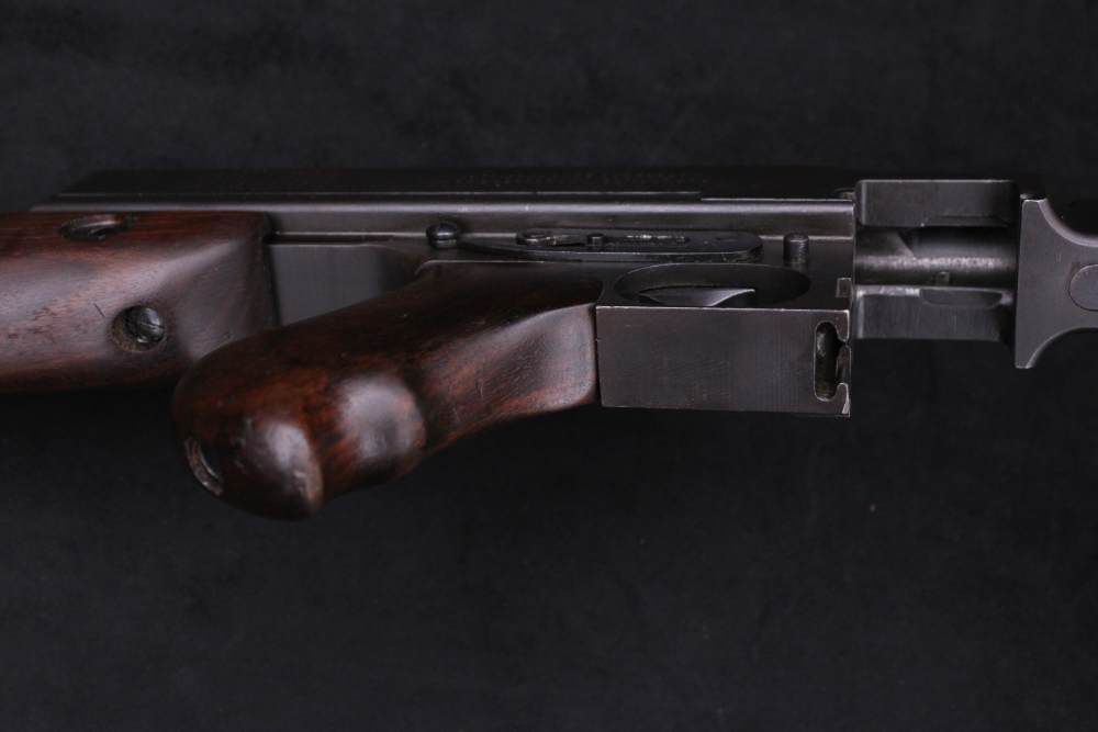 1941 Transferable Savage 1928A1 Thompson Submachine Gun 45 ACP Bridgeport-img-37