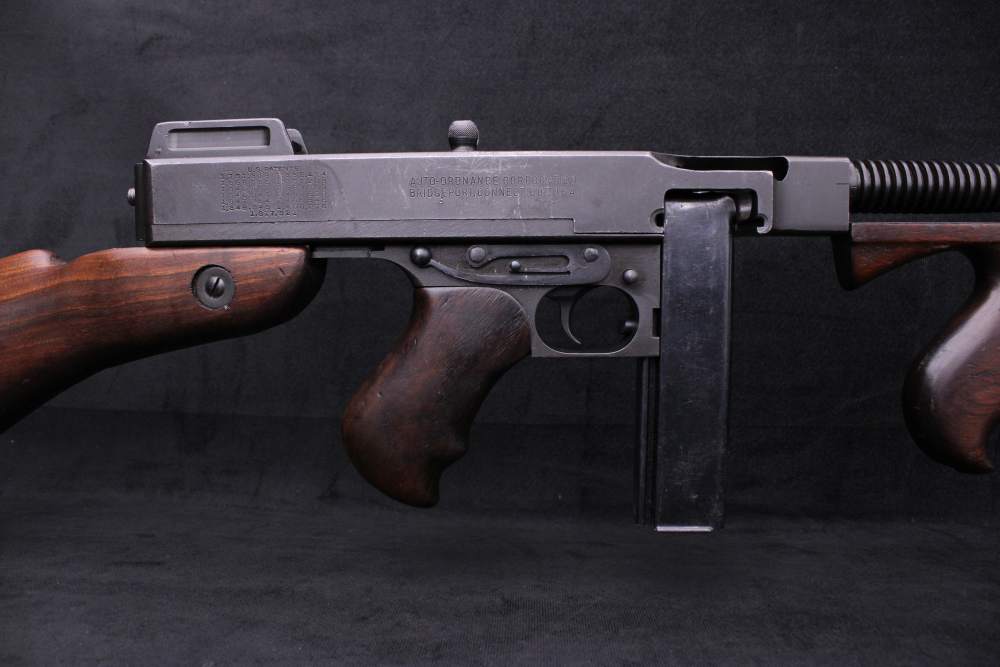 1941 Transferable Savage 1928A1 Thompson Submachine Gun 45 ACP Bridgeport-img-7