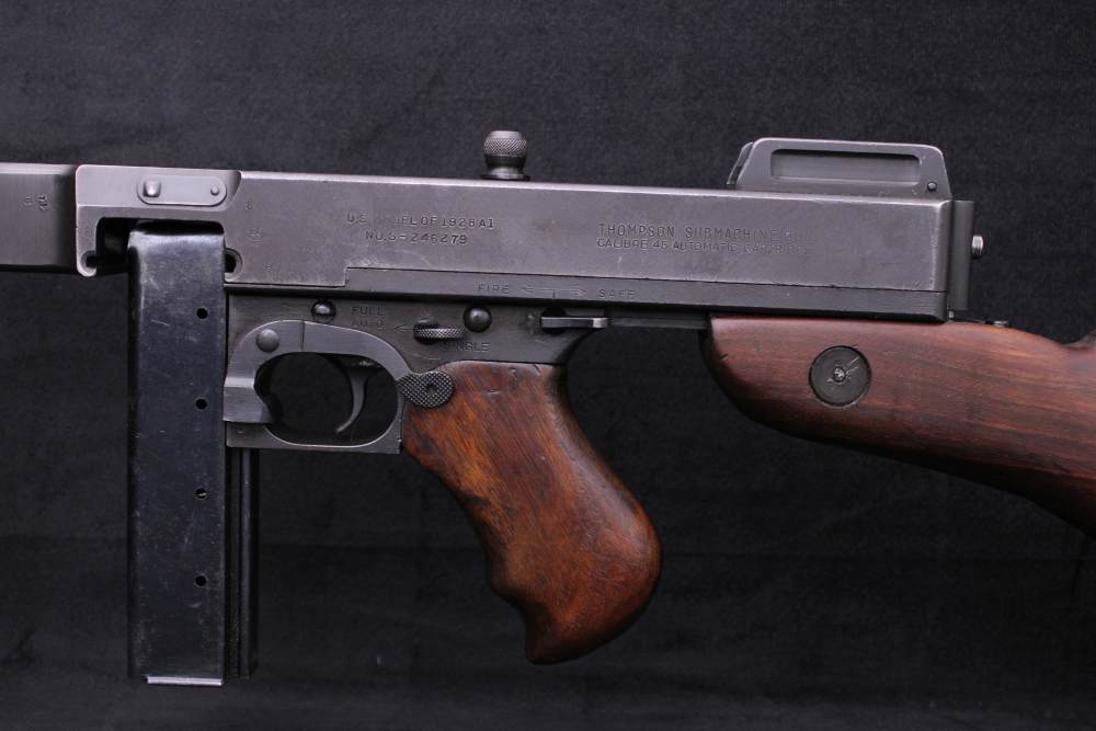 1941 Transferable Savage 1928A1 Thompson Submachine Gun 45 ACP Bridgeport-img-21