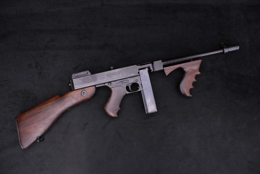 1941 Transferable Savage 1928A1 Thompson Submachine Gun 45 ACP Bridgeport-img-2
