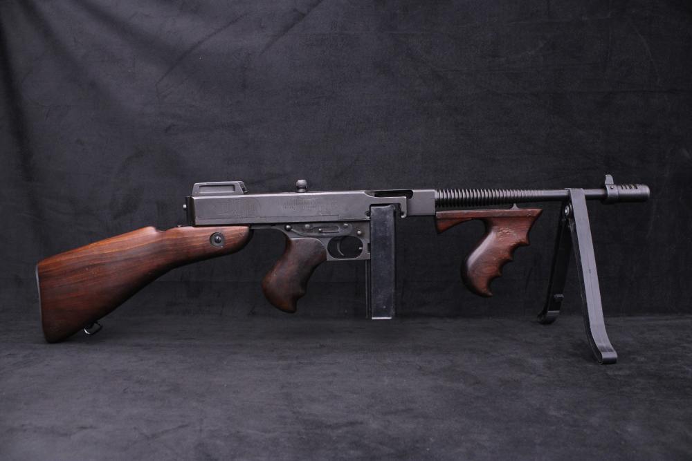1941 Transferable Savage 1928A1 Thompson Submachine Gun 45 ACP Bridgeport-img-4