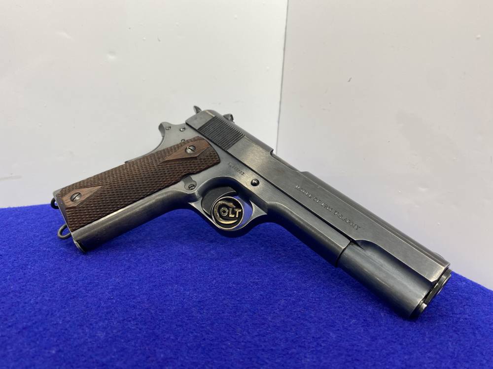 1917 Colt 1911 Military .45 Blue 5" *SOLD TO U.S. GOVERNMENT* Phenomenal-img-27
