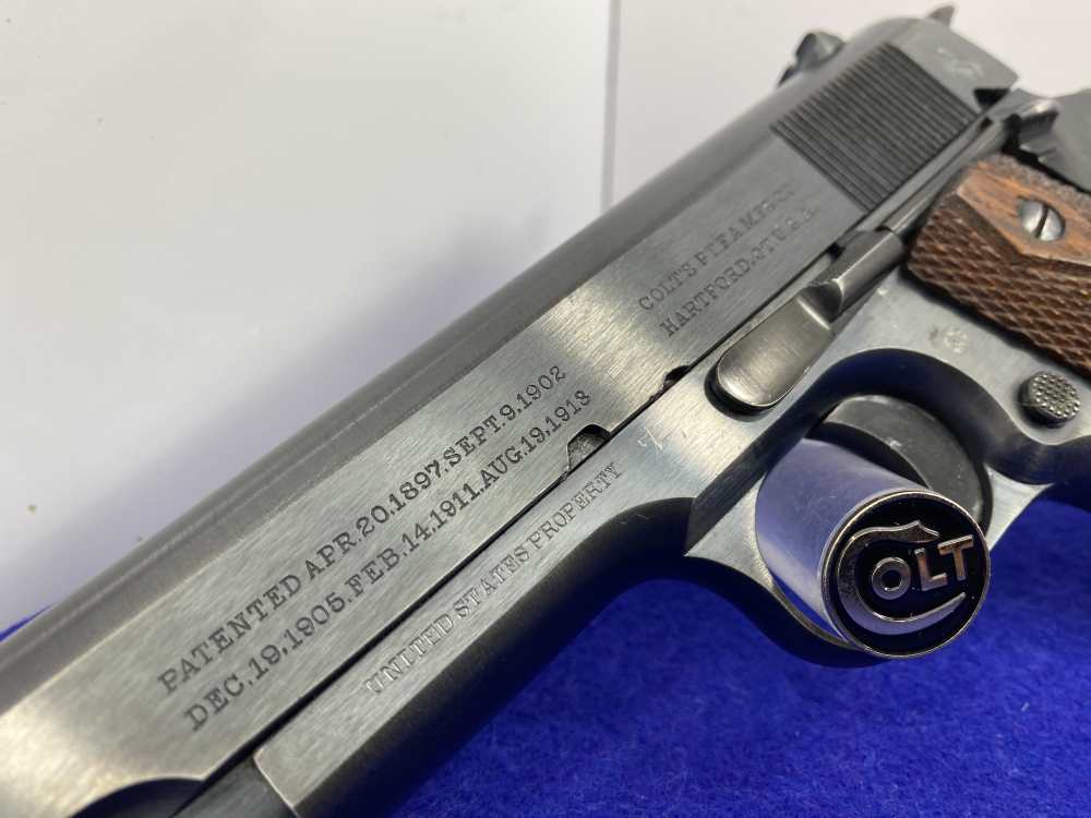 1917 Colt 1911 Military .45 Blue 5" *SOLD TO U.S. GOVERNMENT* Phenomenal-img-19