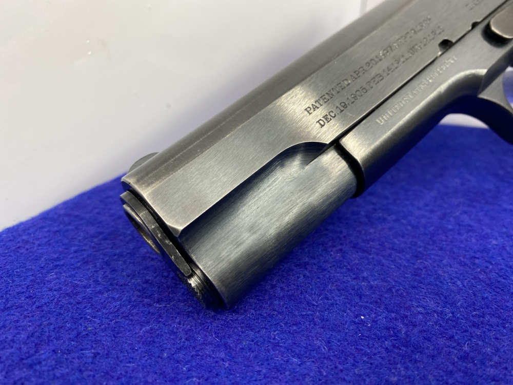 1917 Colt 1911 Military .45 Blue 5" *SOLD TO U.S. GOVERNMENT* Phenomenal-img-21