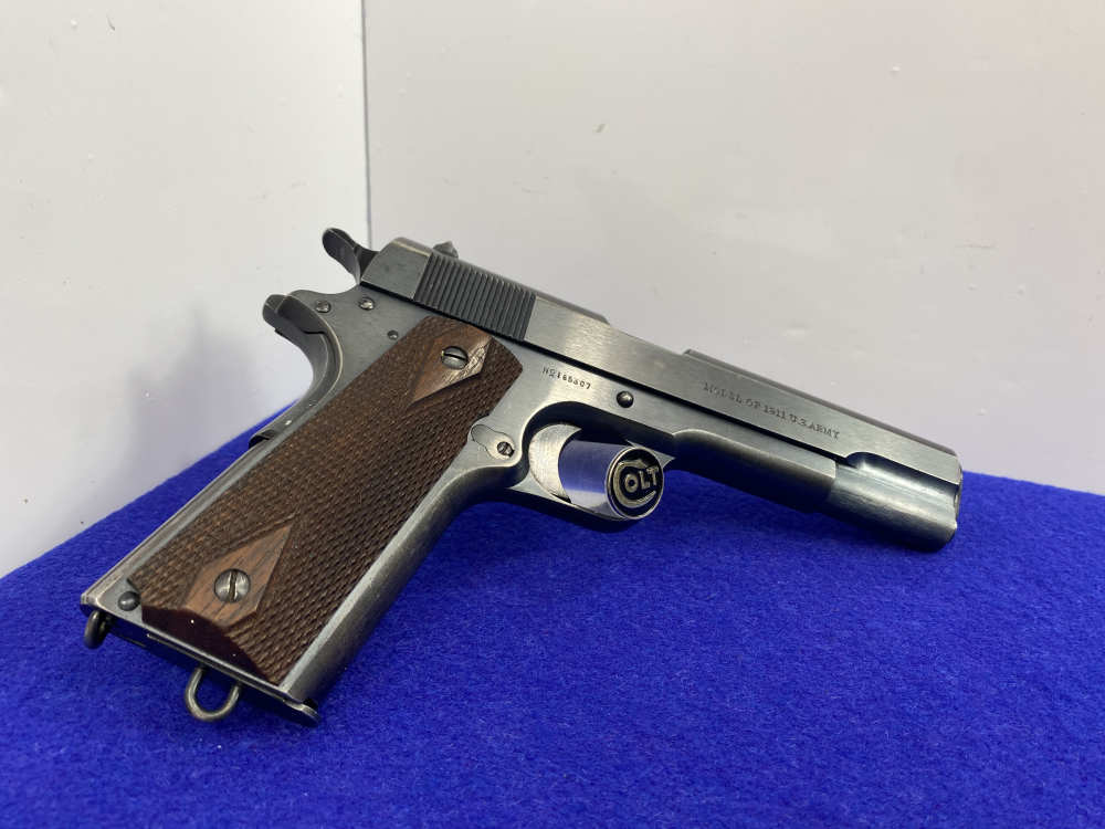 1917 Colt 1911 Military .45 Blue 5" *SOLD TO U.S. GOVERNMENT* Phenomenal-img-28
