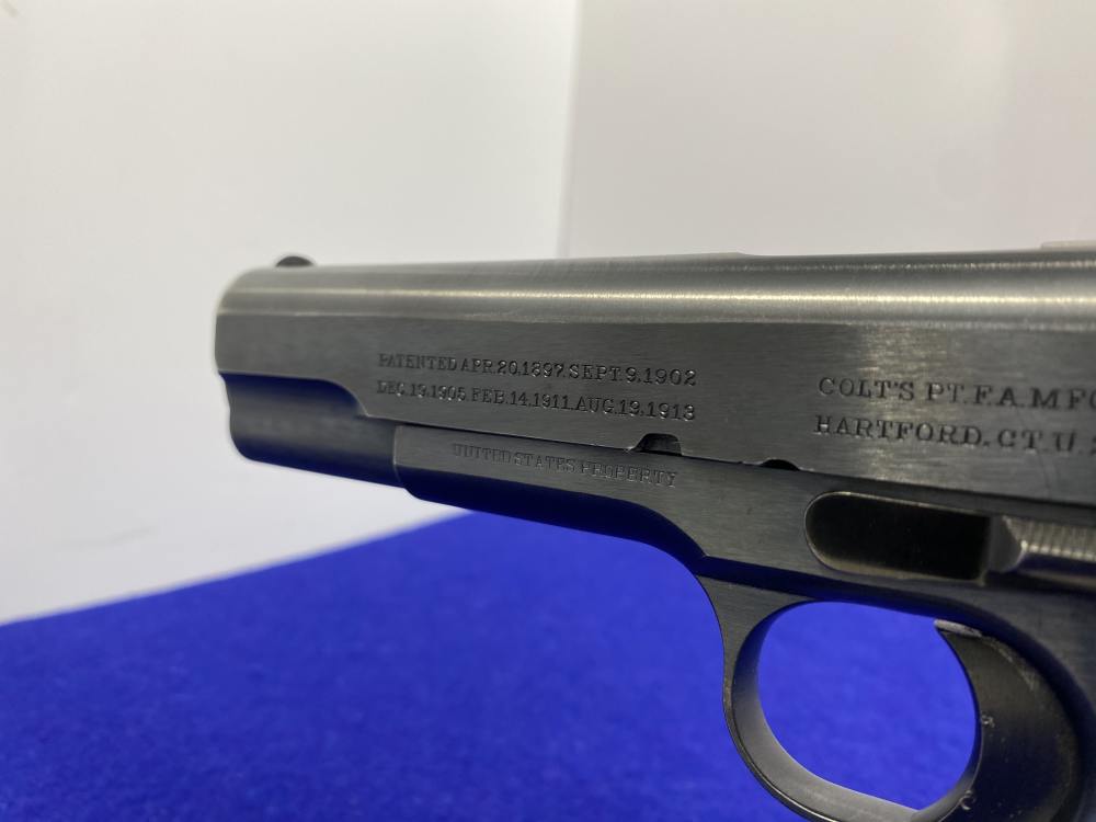 1917 Colt 1911 Military .45 Blue 5" *SOLD TO U.S. GOVERNMENT* Phenomenal-img-66