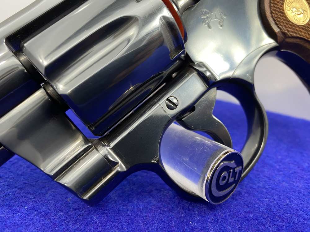 1976 Colt Python .357 -Royal Blue- 2.5" *RETAINED "CHAIRMAN'S COLLECTION"*-img-12