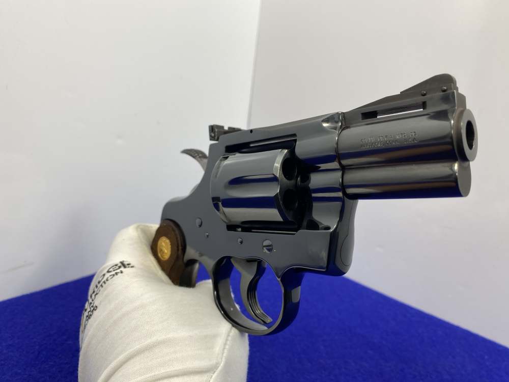 1976 Colt Python .357 -Royal Blue- 2.5" *RETAINED "CHAIRMAN'S COLLECTION"*-img-65