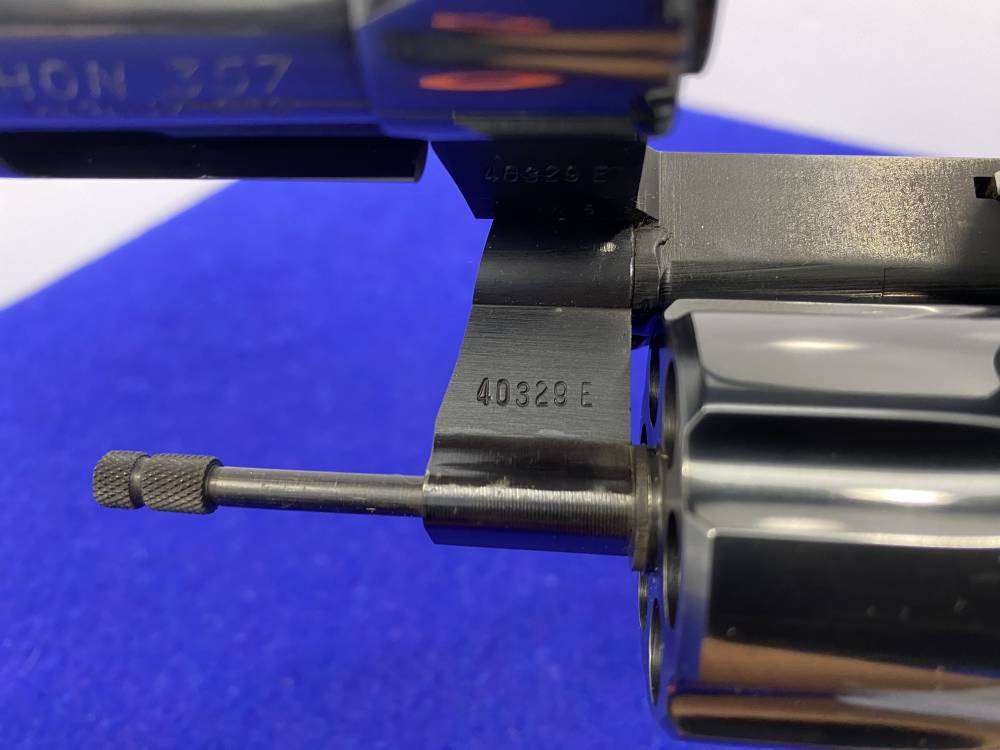 1976 Colt Python .357 -Royal Blue- 2.5" *RETAINED "CHAIRMAN'S COLLECTION"*-img-53