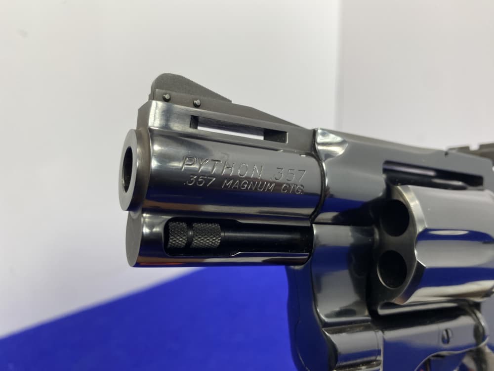 1976 Colt Python .357 -Royal Blue- 2.5" *RETAINED "CHAIRMAN'S COLLECTION"*-img-64