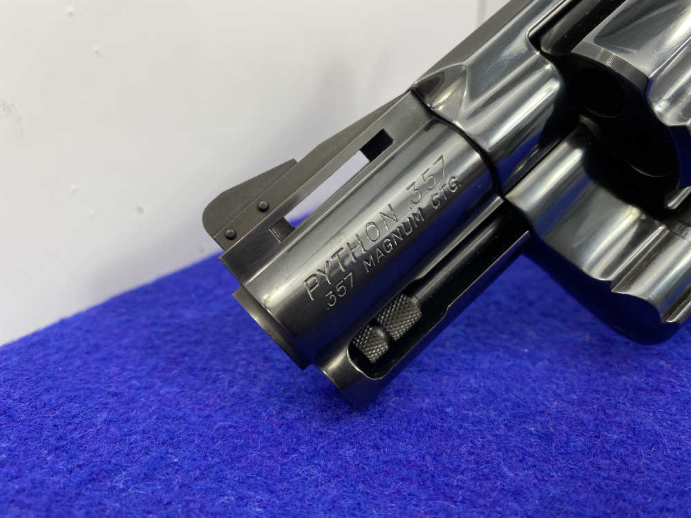 1976 Colt Python .357 -Royal Blue- 2.5" *RETAINED "CHAIRMAN'S COLLECTION"*-img-20
