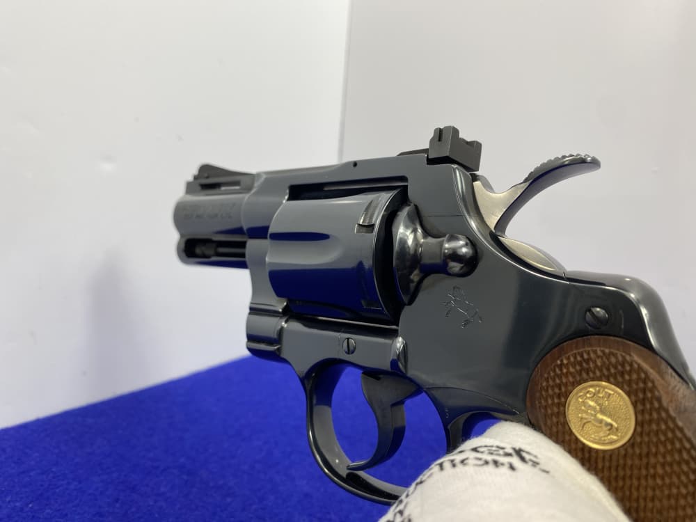 1976 Colt Python .357 -Royal Blue- 2.5" *RETAINED "CHAIRMAN'S COLLECTION"*-img-61